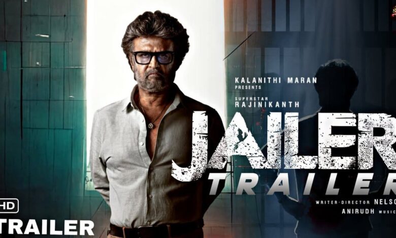 Jailer movie trailer starring Rajinikanth, Mohanlal, Shivarajkumar, Jackie Shroff, Tamanna, Vinayakan, Ramya Krishnan