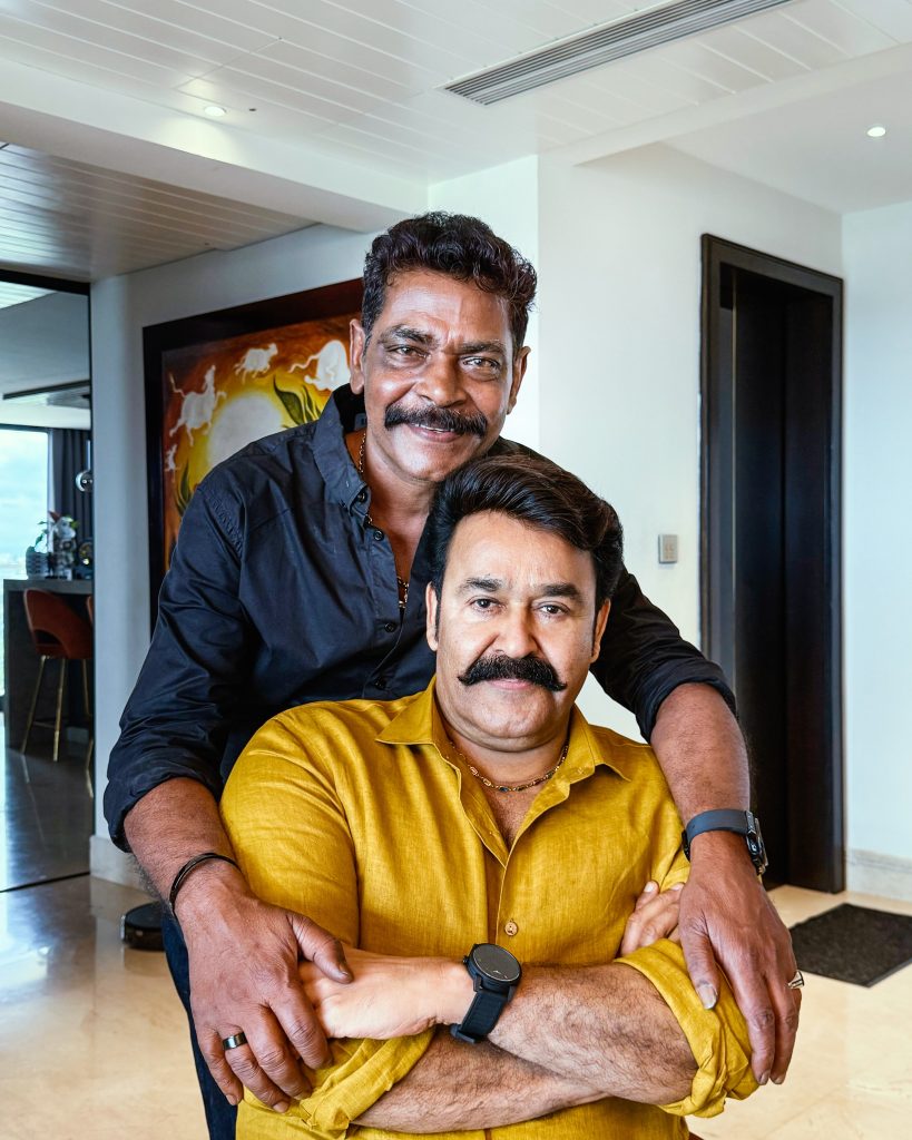 Mohanlal with Antony Perumbavoor