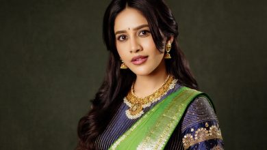 Nabha Natesh classic look in green saree August 2, 2026 (2) Copy
