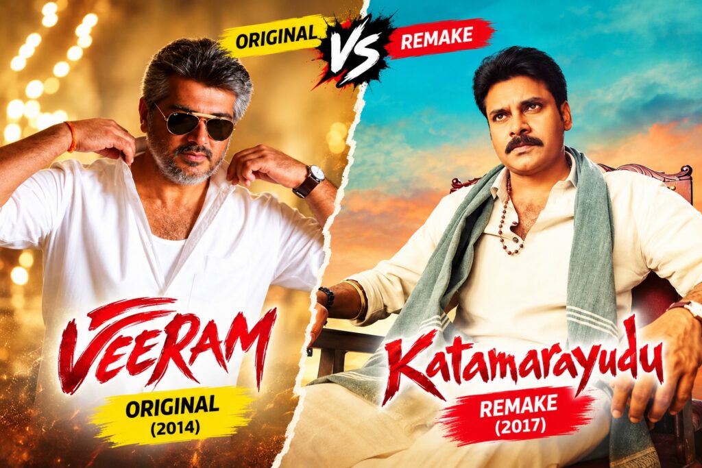 10. Katamarayudu (2017) Veeram (2014)