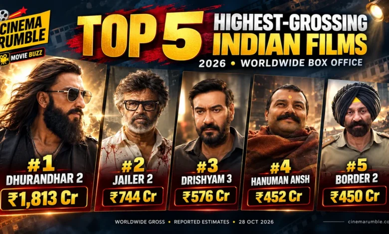 Jailer 2 Ranks Second Among India's Highest Grossing Films of 2026