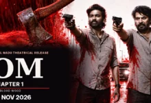 Dhanush OM Chapter 1 movie promotional featured artwork for the November 2026 release