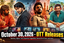 October 30, 2026 OTT Releases