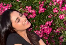Priyanka Mohan pics in black cute dress (5)