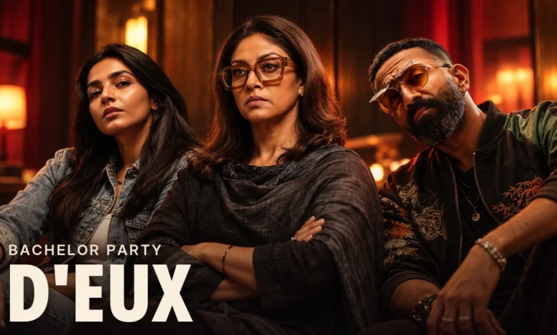 Shine Tom Chacko, Nadiya Moidu, Rajisha Vijayan in Bachelor Party Deux Malayalam Amal Neerad movie