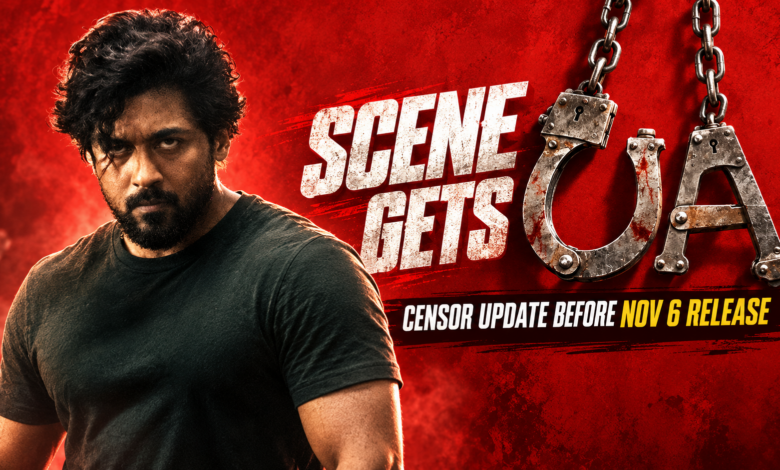 Suriya Scene Movie Censorship Update UA Verdict